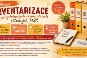 Inventarizace v příspěvkových organizacích zřízených ÚSC - webinář